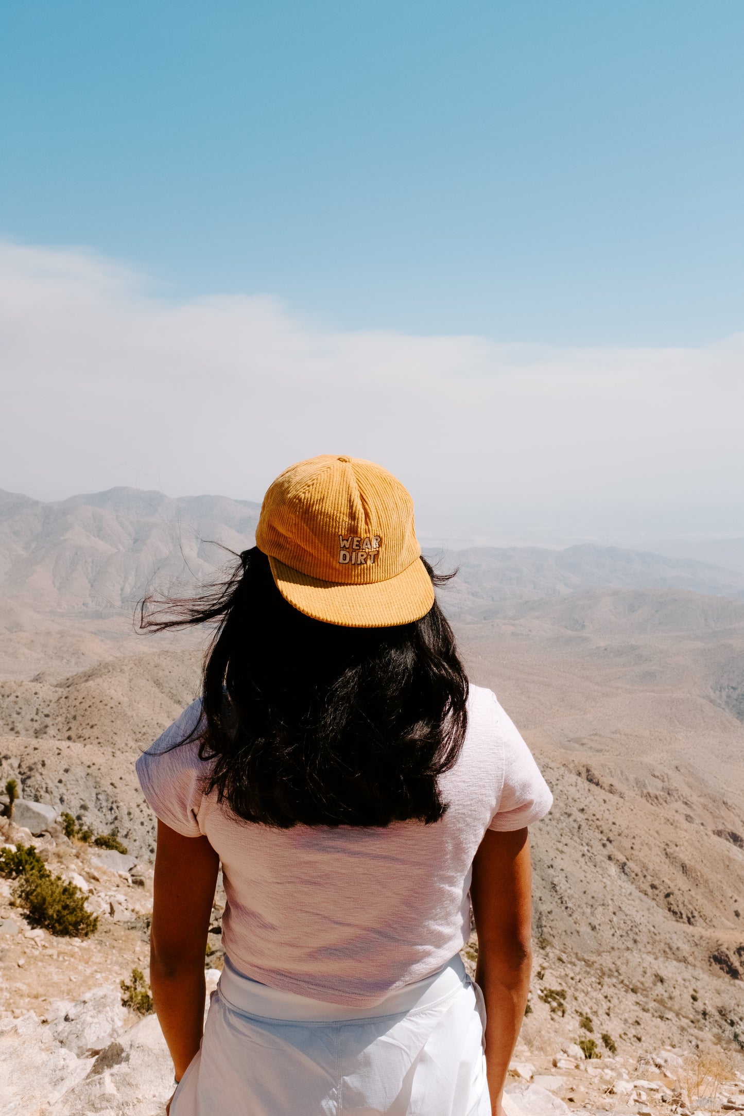 wear dirt corduroy hat