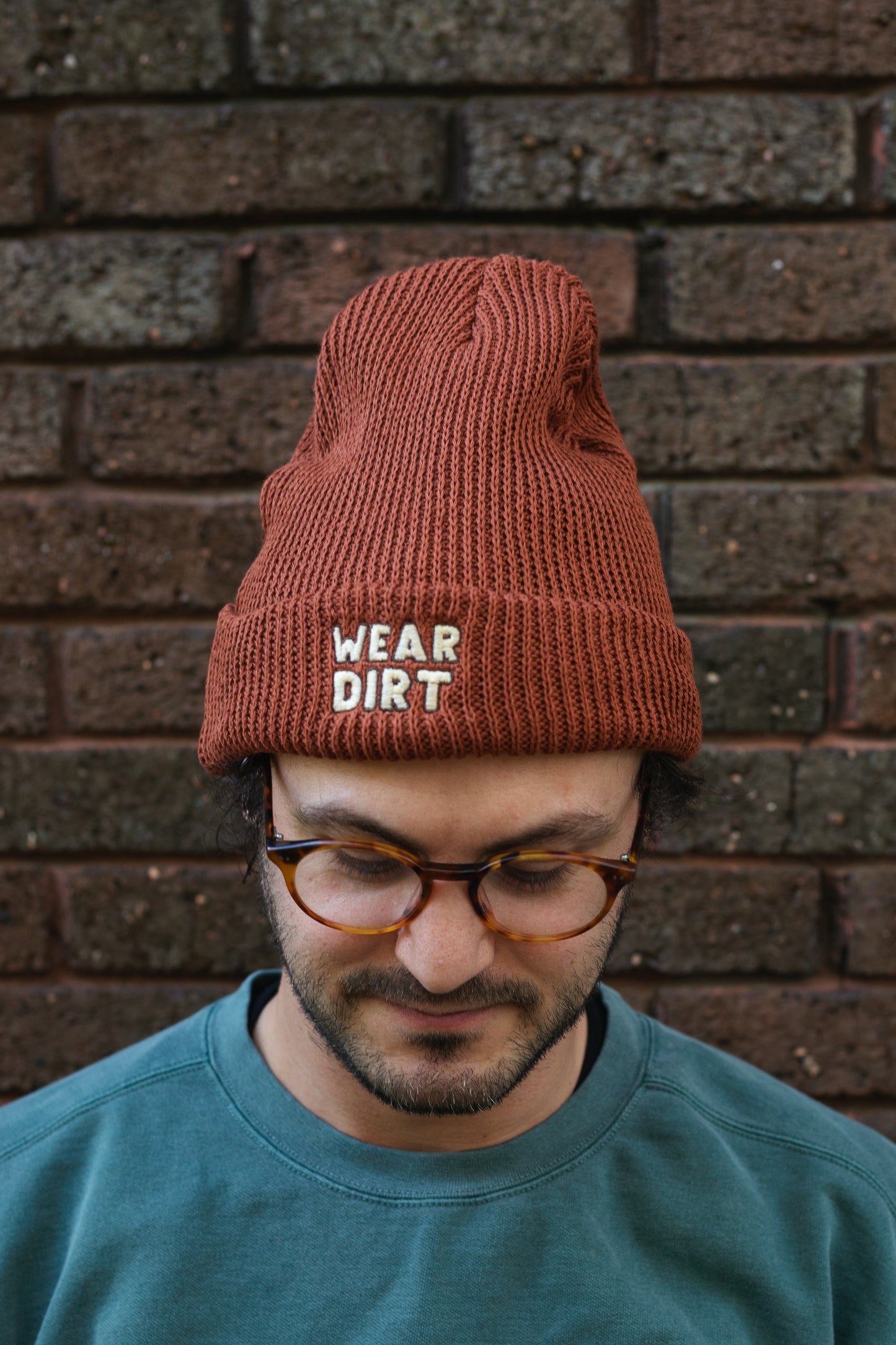 wear dirt knit beanie