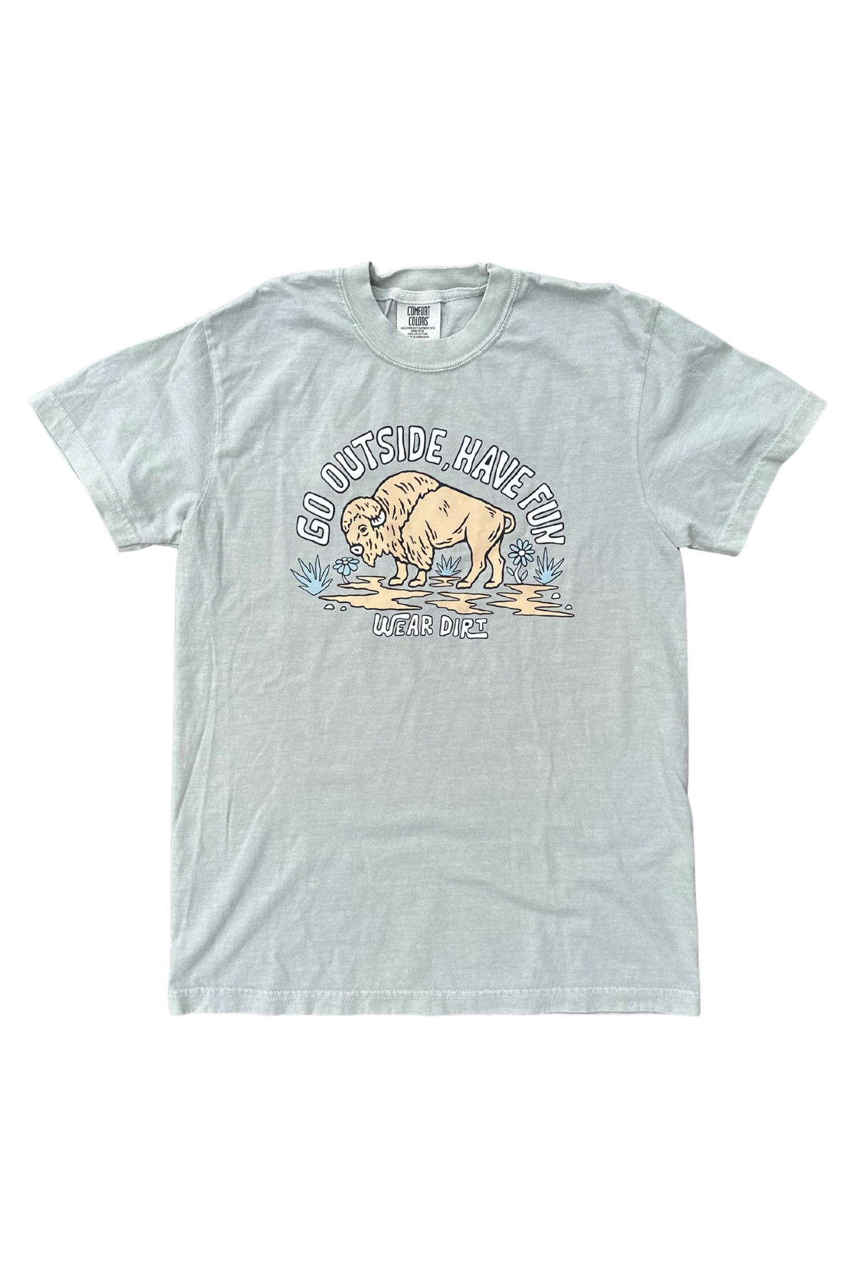 Wandering West Bison Tee