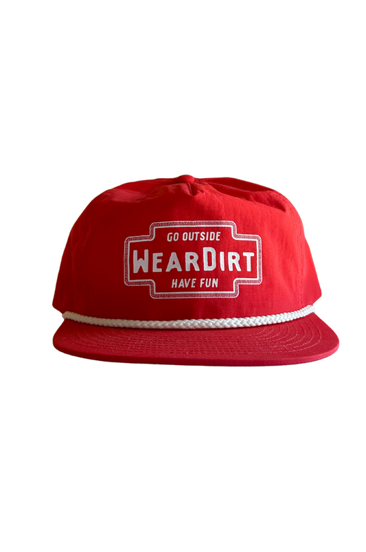 wear dirt nylon hat