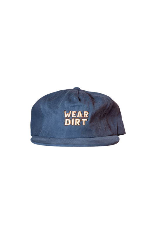 wear dirt 5 panel - slate blue