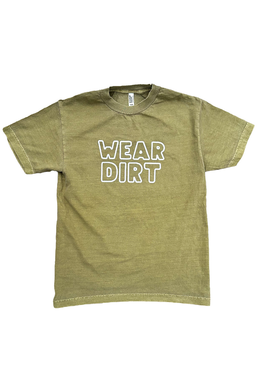 wear dirt outline tee