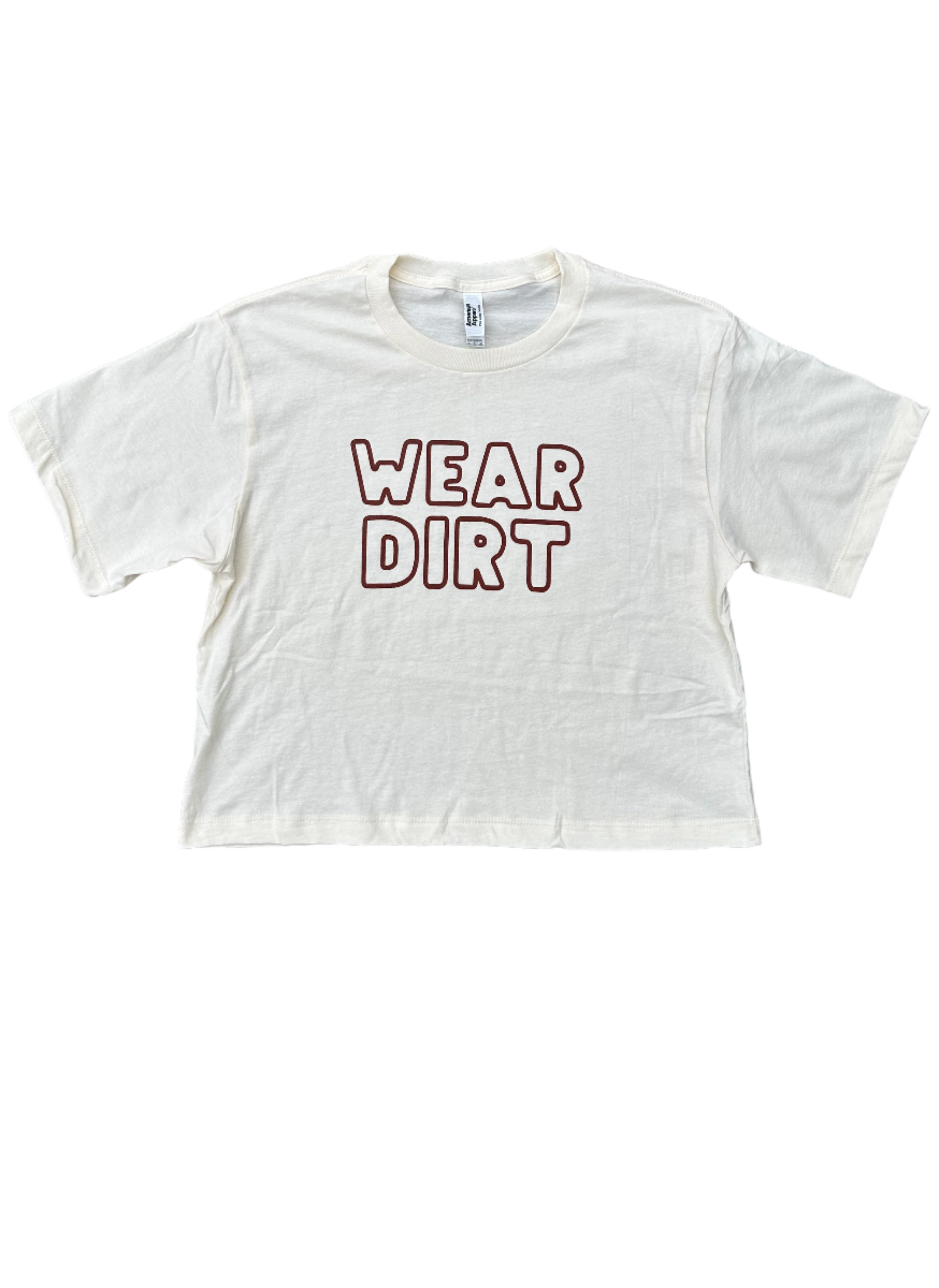 wear dirt boxy tee mustard chattanooga tennessee american apparel boxy tee tshirt