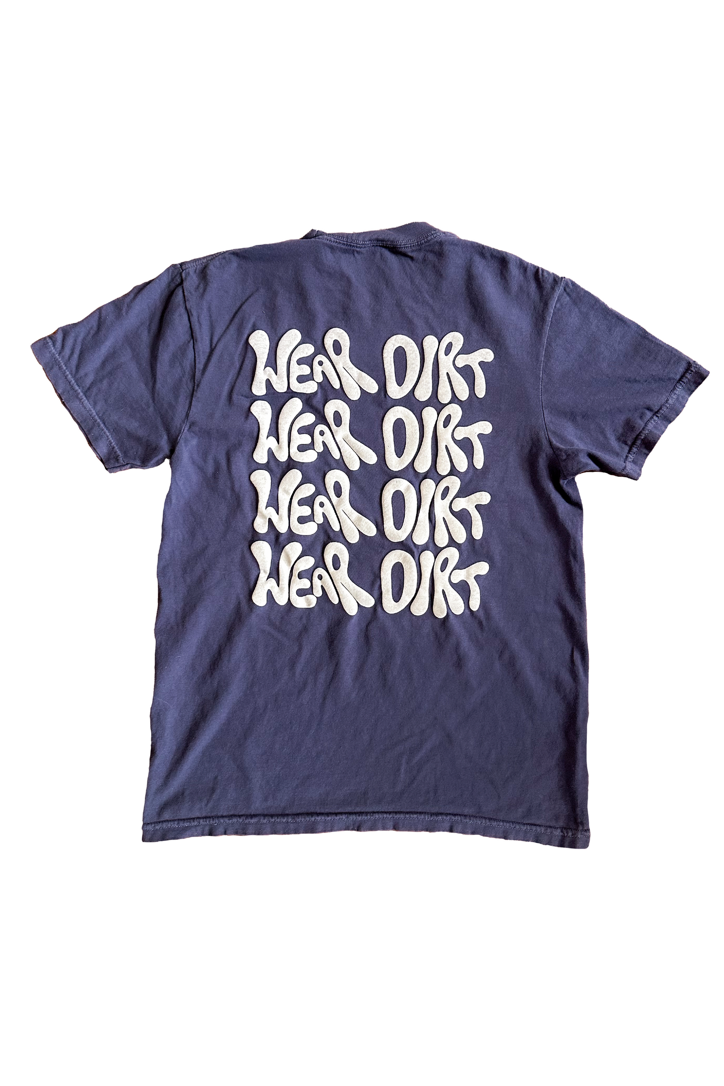 stacked wear dirt tee puff print chattanooga tennessee tn