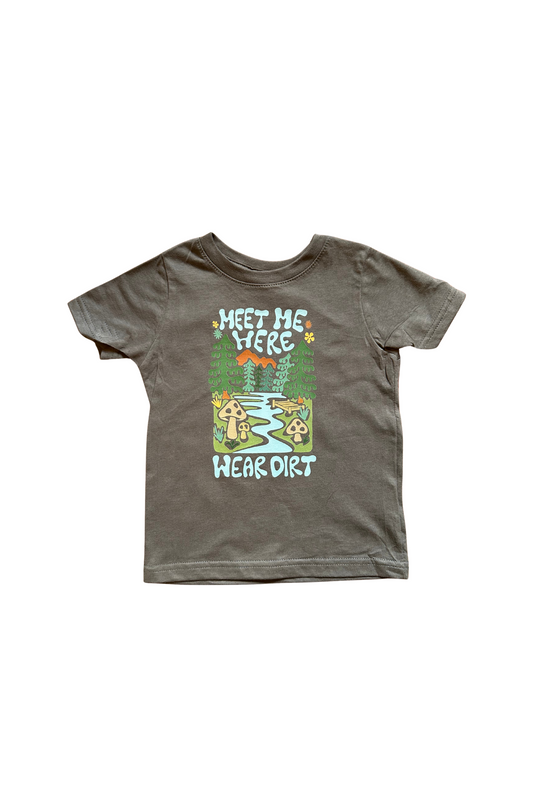 wear dirt toddler tee chattanooga tennessee meet me here outdoorsy baby clothes