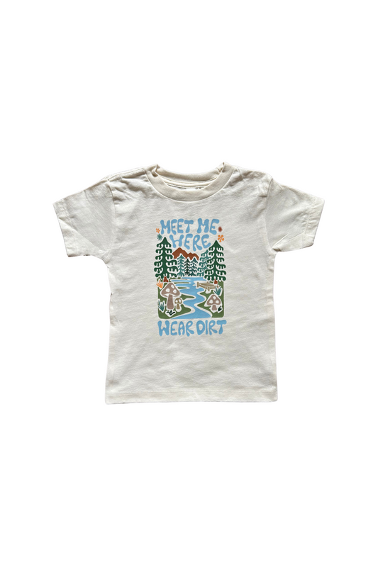 wear dirt toddler tee chattanooga tennessee meet me here outdoorsy baby clothes