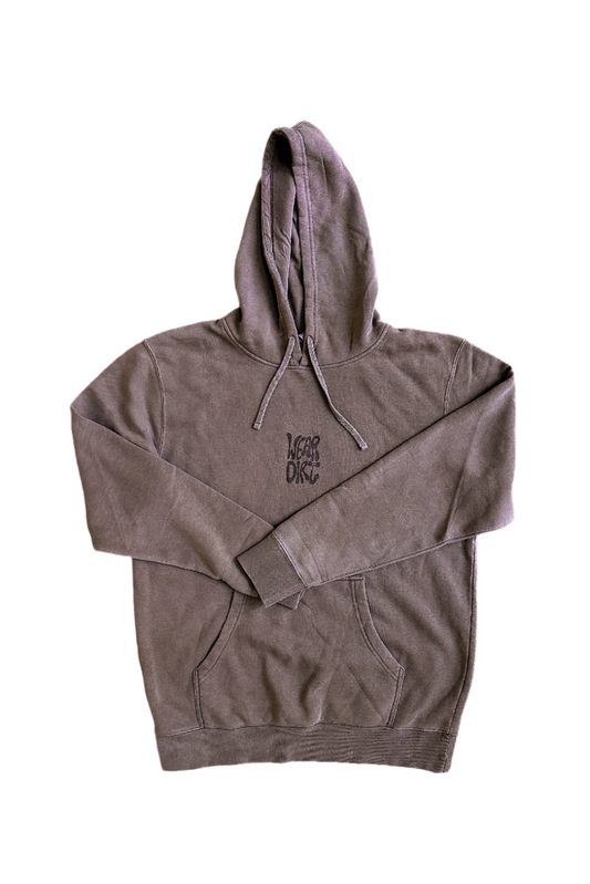 wavy wear dirt brown hoodie chattanooga tennessee independent hoodie