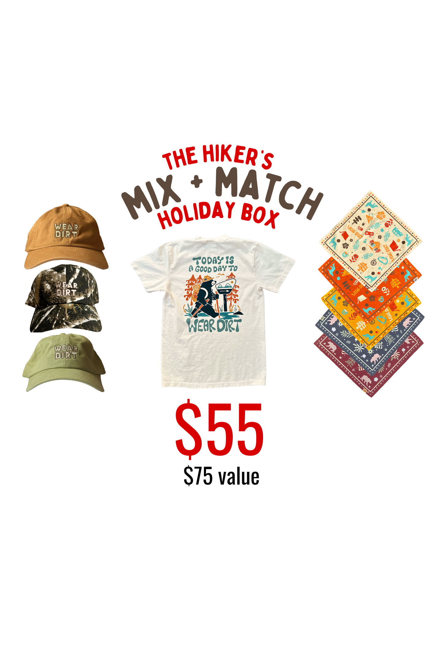 The Hiker's Mix + Match Holiday Box