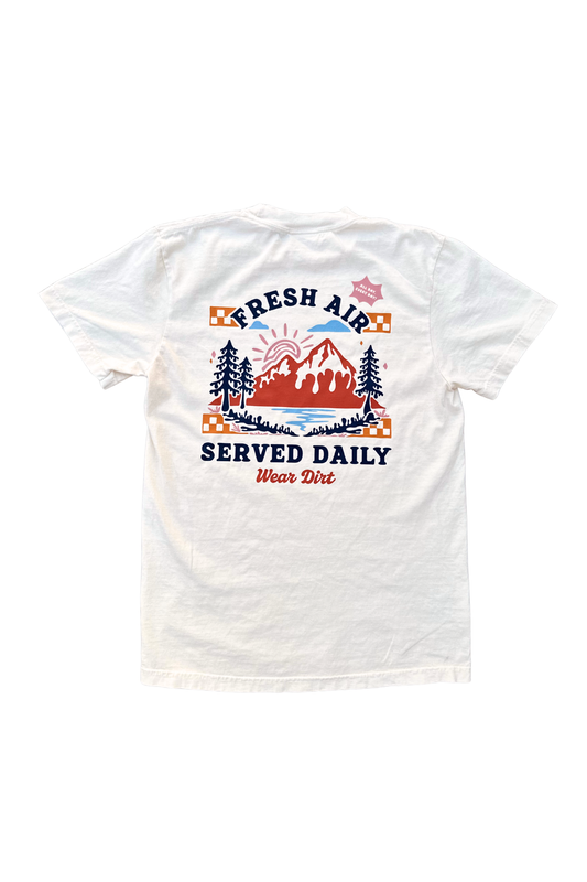 Fresh Air Served Daily tee