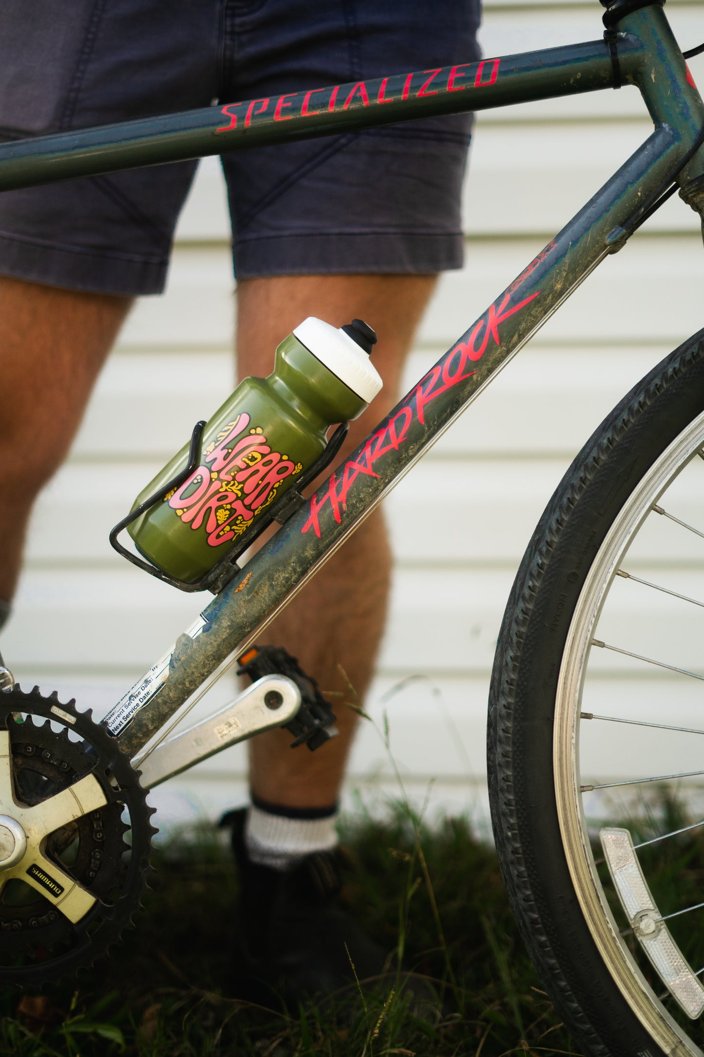 wear dirt specialized purist water bottle