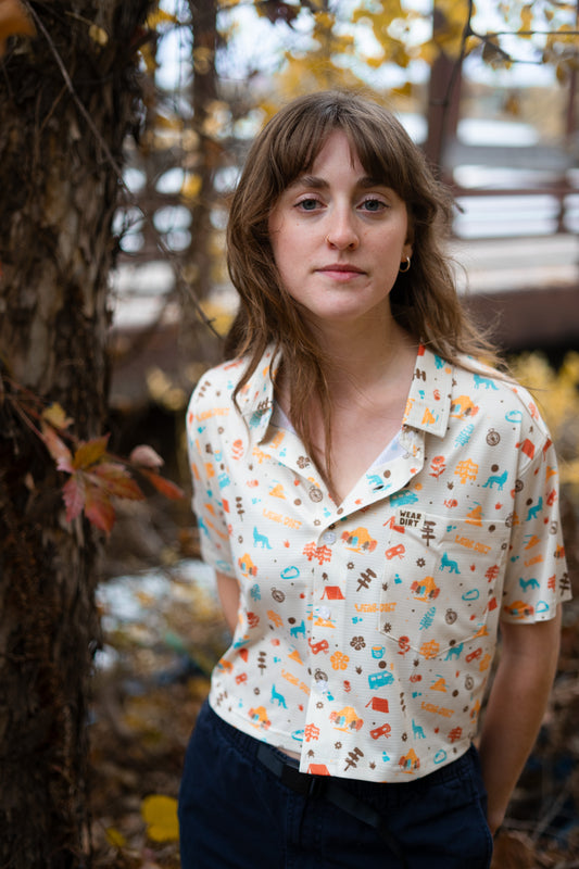 yosemite button up wear dirt chattanooga tennessee athletic hiking biking shirt