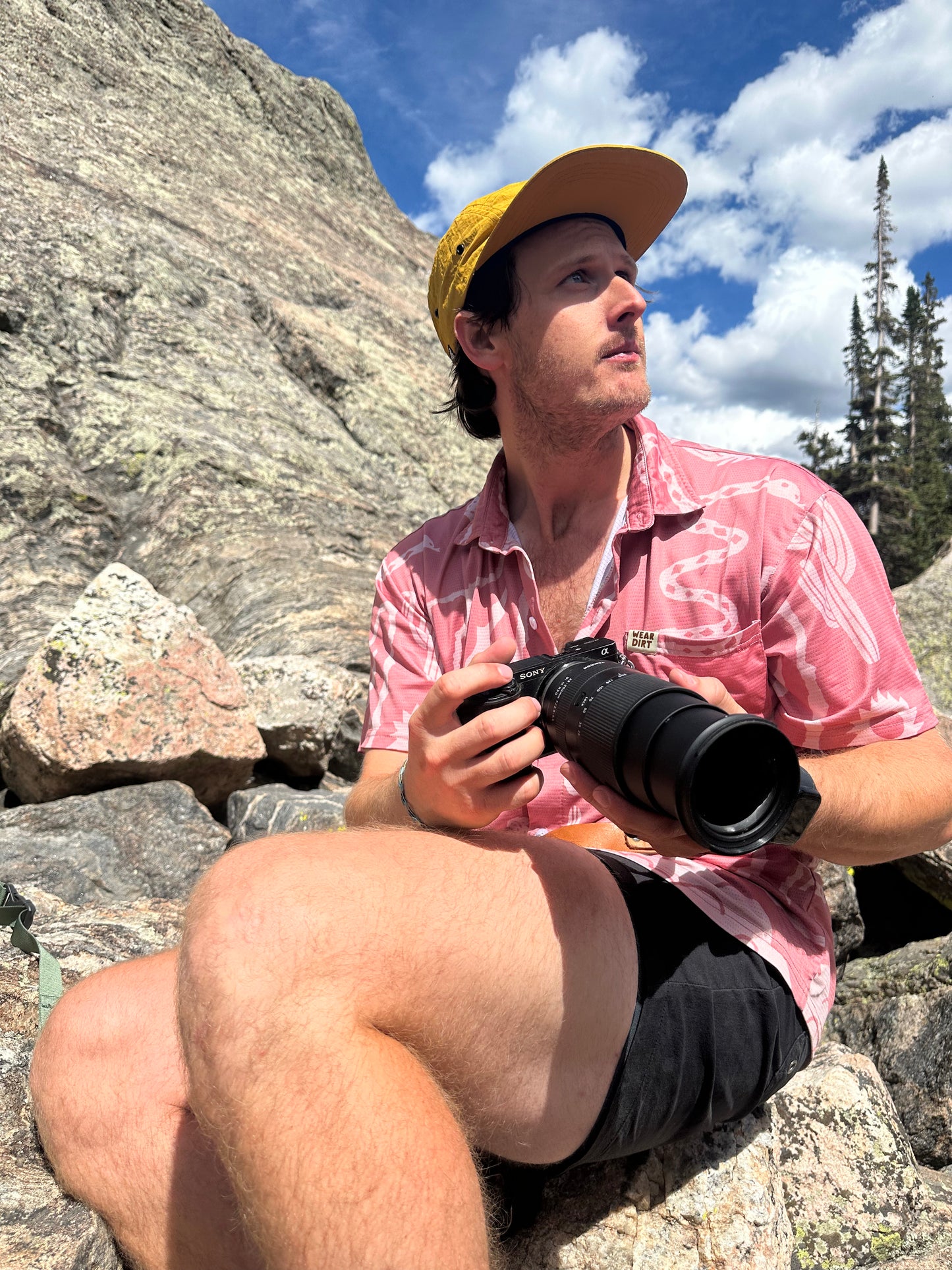 wear dirt 5 panel camp hat