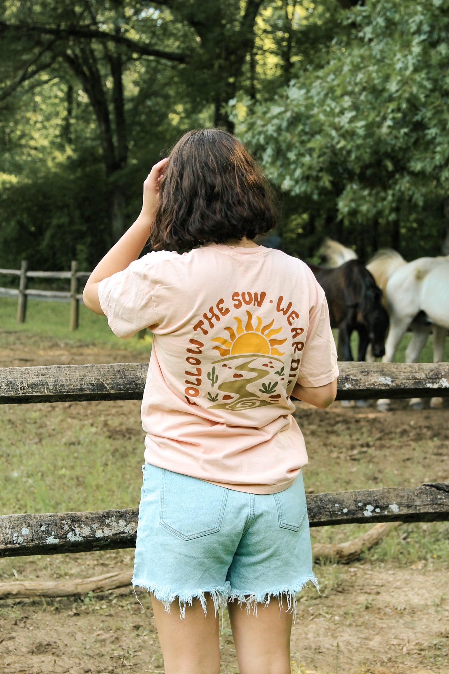 Follow the Sun tee