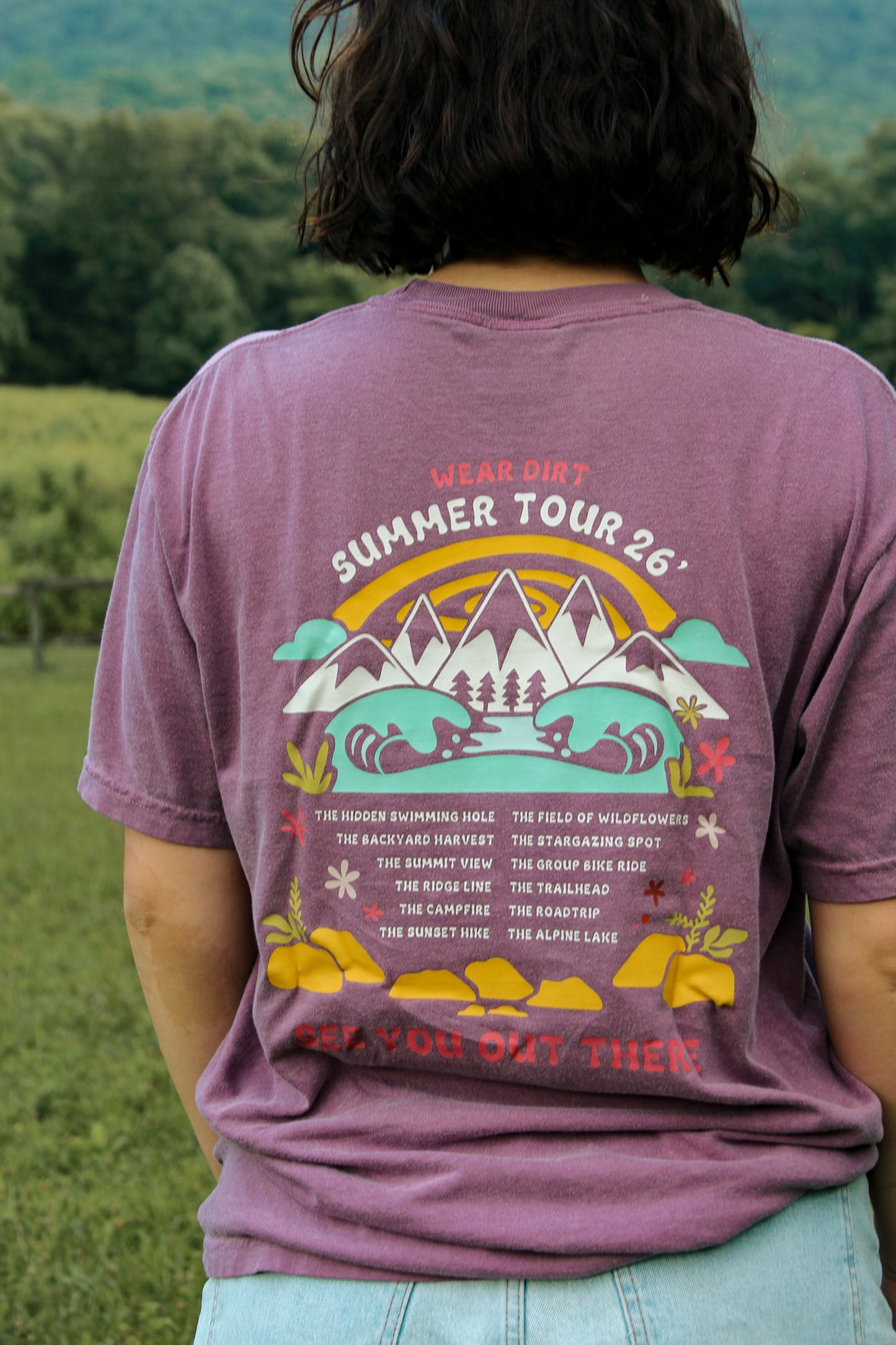 Summer Tour tee