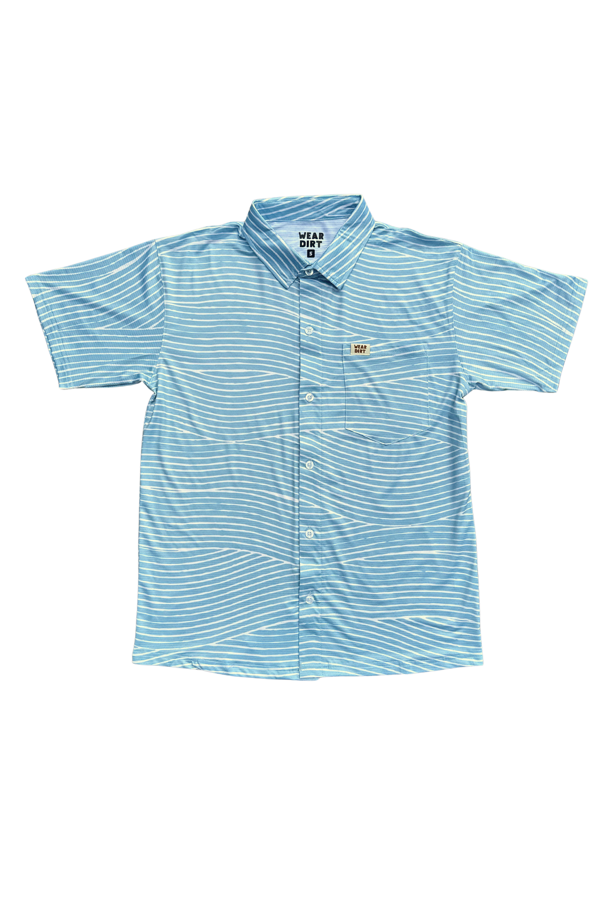 Blue Skies Button Up