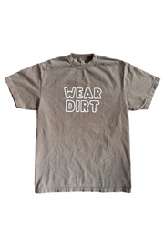wear dirt outline tee