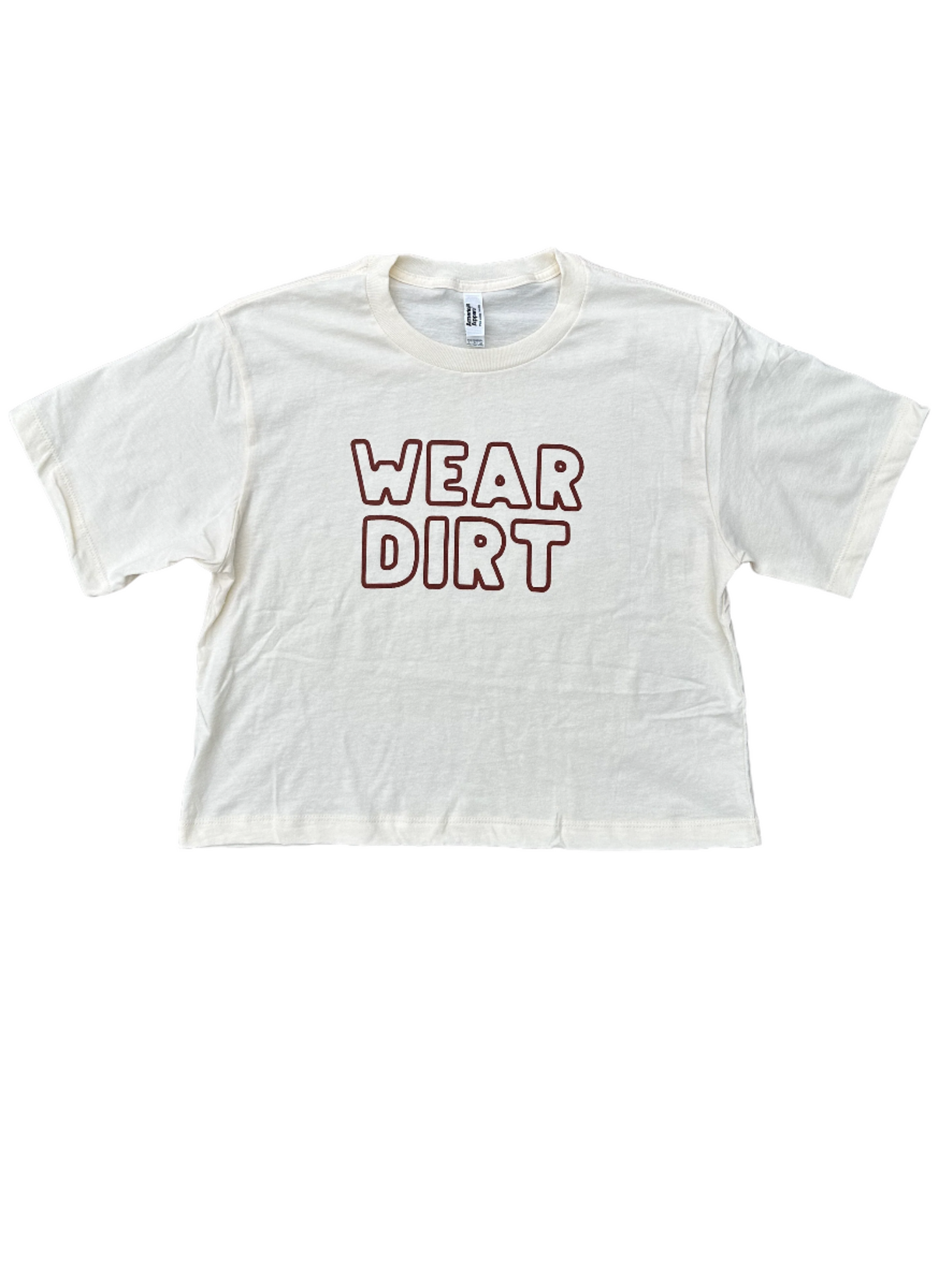wear dirt boxy tee mustard chattanooga tennessee american apparel boxy tee tshirt