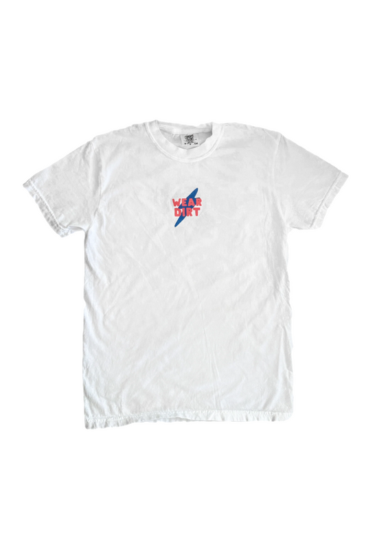 wear dirt lightning bolt tee chattanooga Tennessee comfort colors