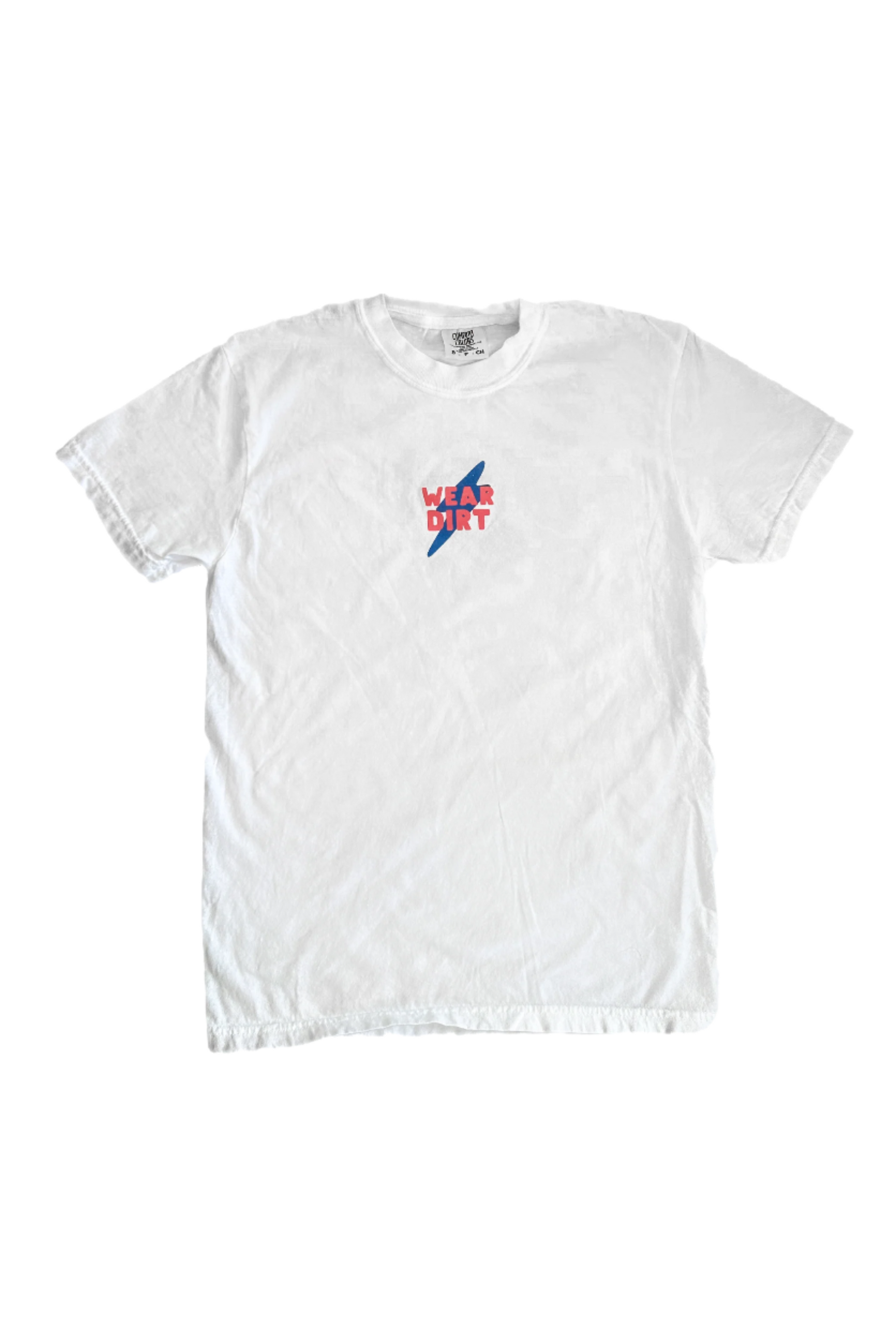 wear dirt lightning bolt tee chattanooga Tennessee comfort colors 
