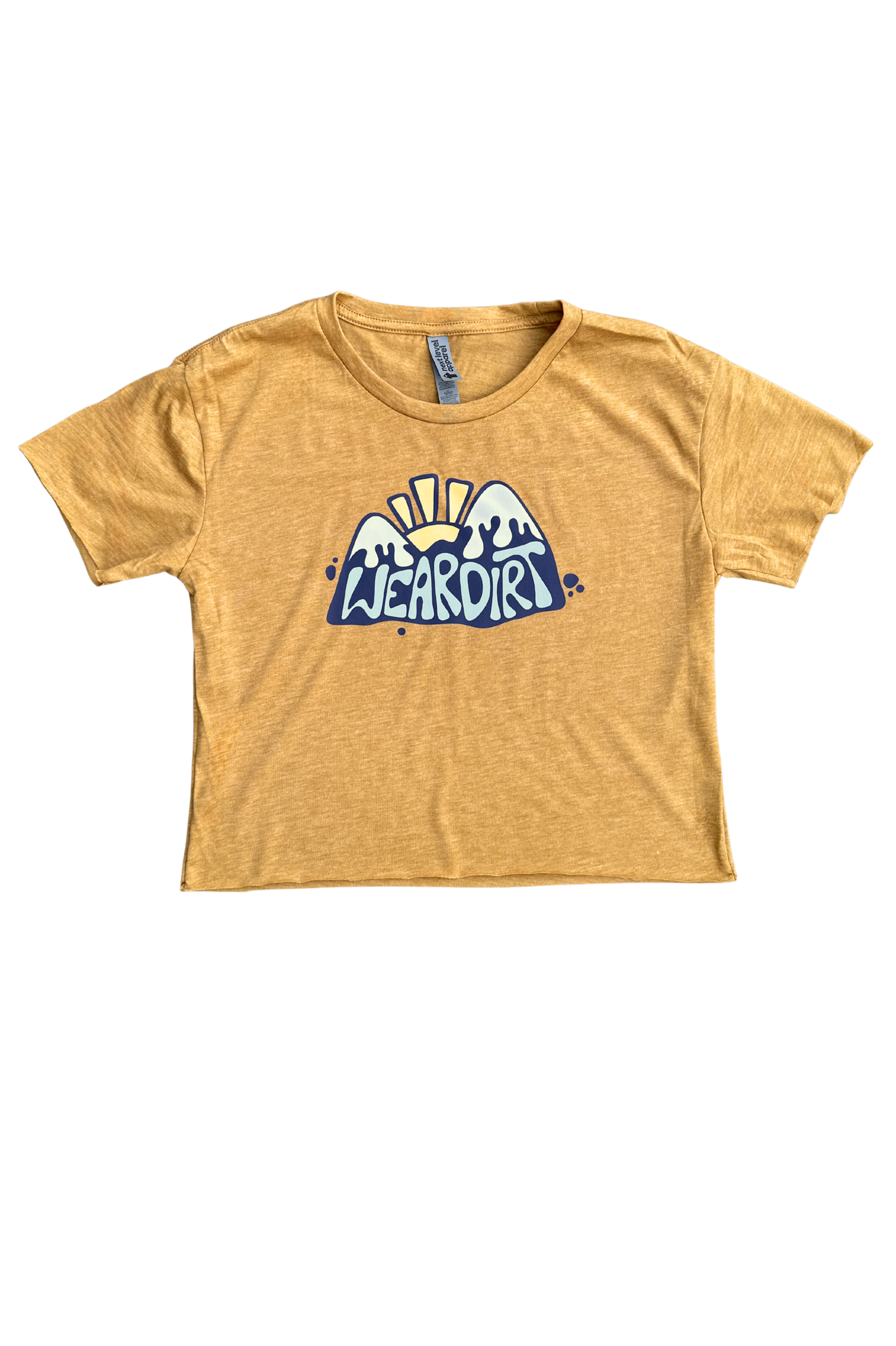 mountain wear dirt crop top tee chattanooga tennesse outdoor brand