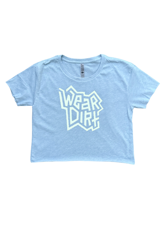 stonewash denim wear dirt ridgeline crop top chattanooga tennessee outdoor brand
