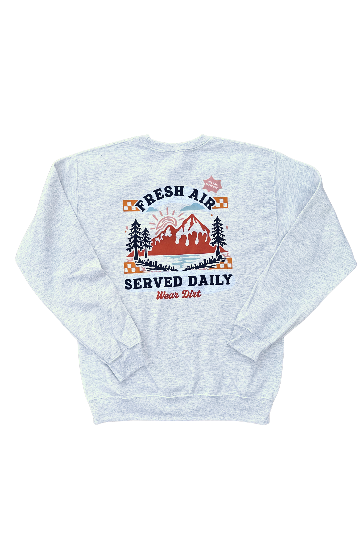 Fresh Air Served Daily Crewneck