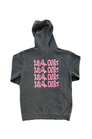 stacked wear dirt hoodie