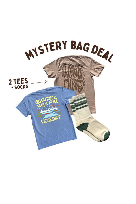 Mystery Bundle - 2 Shirts + 1 Pair of Socks