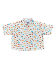 Yosemite Cropped Button Up