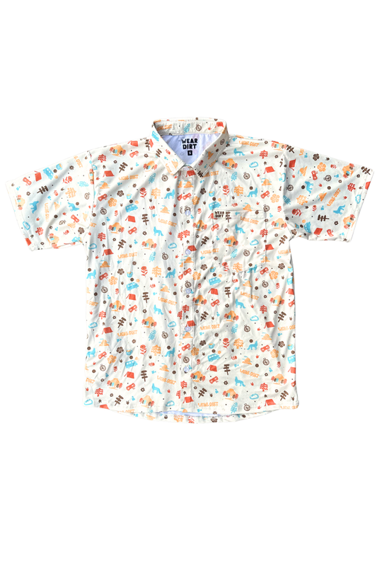 yosemite button up wear dirt chattanooga tennessee athletic hiking biking shirt